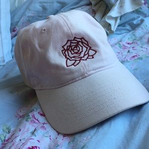Obey pink rose hat